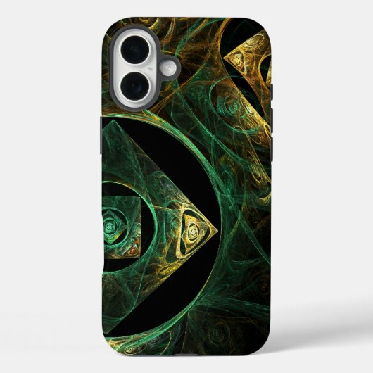 マジカルバイブレーション抽象芸術アート Case-Mate iPhoneケース (裏面)