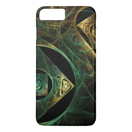 マジカルバイブレーション抽象芸術アート Case-Mate iPhoneケース (裏面)