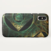 マジカルバイブレーション抽象芸術アート Case-Mate iPhoneケース (裏面(横))