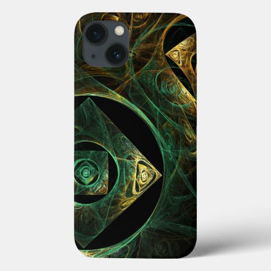 マジカルバイブレーション抽象芸術アート Case-Mate iPhoneケース (裏面)
