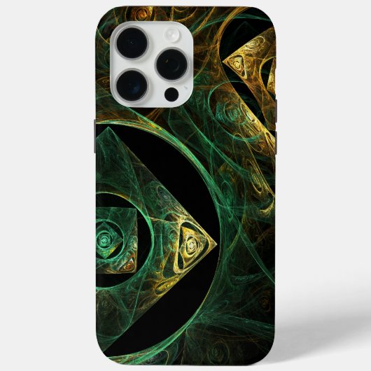 マジカルバイブレーション抽象芸術アート Case-Mate iPhoneケース (裏面)