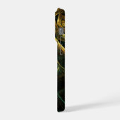 マジカルバイブレーション抽象芸術アート iPhoneケース (左側面)