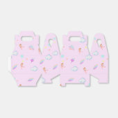 マジカルバレエ虹のグラデーション誕生日パーティーキッド フェイバーボックス (折り畳みなし)