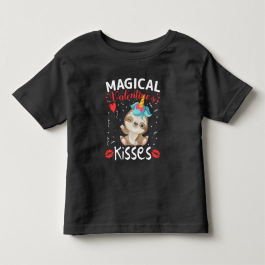 マジカルバレンタインキス トドラーTシャツ (正面)
