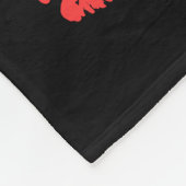 マジカルバレンタインキス フリースブランケット (角)