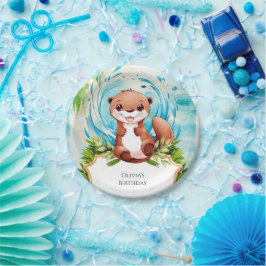 マジカルパステルオッター誕生日 ペーパープレート