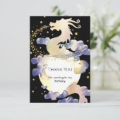 マジカルパステルドラゴン誕生日 サンキューカード (スタンド正面)