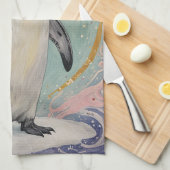 マジカルパステルペンギン キッチンタオル (四つ折り)