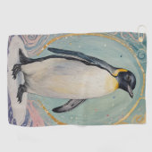 マジカルパステルペンギン ゴルフタオル (横)