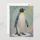 マジカルパステルペンギン ポストカード (正面/裏面)