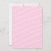 マジカルパステルユニコーンレインボーバースデーパーティー 招待状 (裏面)