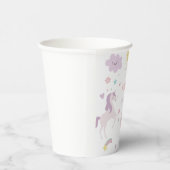 マジカルパステルユニコーンレインボーバースデーパーティー 紙コップ (右)