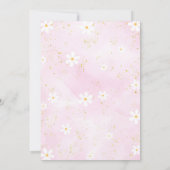 マジカルパステルユニコーンレインボー誕生日招待状 招待状 (裏面)