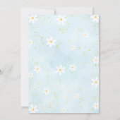 マジカルパステルユニコーンレインボー誕生日招待状 招待状 (裏面)