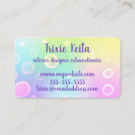 マジカルパステルレインボー 名刺