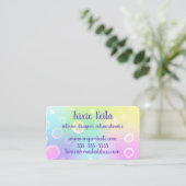 マジカルパステルレインボー 名刺 (スタンド正面)