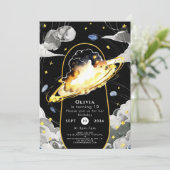 マジカルパステル宇宙誕生日 招待状 (スタンド正面)