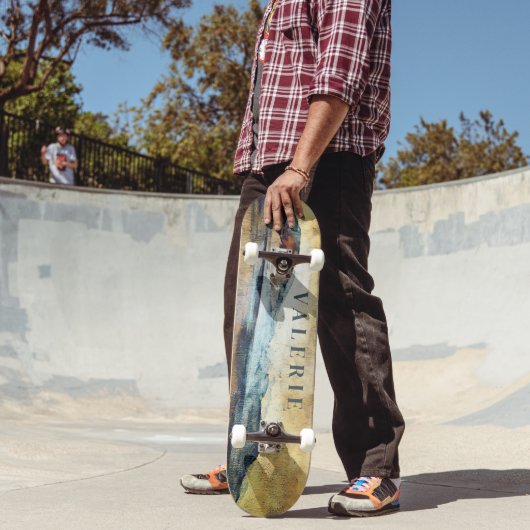 マジカルパラダイスマウンテンズアートモノグラムの スケートボード (室外2)