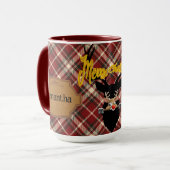 マジカルパーソナライズされた素朴ホリデートナディアマグ マグカップ (正面左)