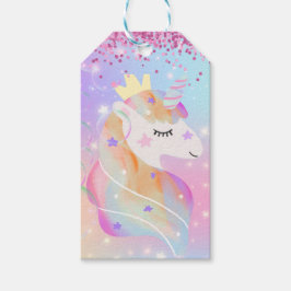 マジカルパーティーユニコーンギフトラベル ギフトタグ