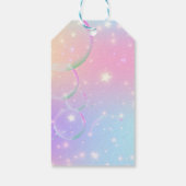 マジカルパーティーユニコーンギフトラベル ギフトタグ (裏面)