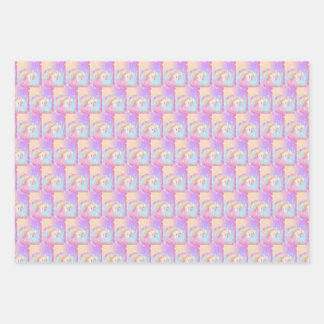 マジカルパーティーラッピング紙フラットシートセット3 ラッピングペーパーシート