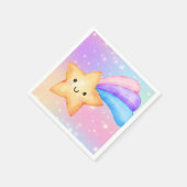 マジカルパーティー射撃、 発砲スターナプキン スタンダードカクテルナプキン (角)