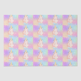 マジカルパーティー誕生日番号ティッシュペーパー 薄葉紙