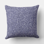 マジカルパープル赤面グラデーションユニコーングリッター クッション (裏面)