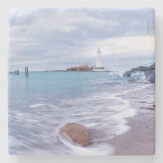 マジカルビーチサンセット ストーンコースター (正面)