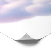 マジカルピンクプリンセスキャッスルガールズルームカスタム ポスター (角)