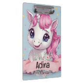 マジカルピンクベビーユニコーンスターズ名前をカスタムする クリップボード (右)