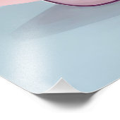 マジカルピンクベビーユニコーンスターズ名前をカスタムする フォトプリント            (角)