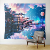 マジカルファンタジーキャッスルウォールアート タペストリー (インサイチュ(横))