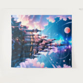 マジカルファンタジーキャッスルウォールアート タペストリー (正面(横))