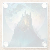 マジカルファンタジーキャッスルガラスコースター ガラスコースター (裏面)