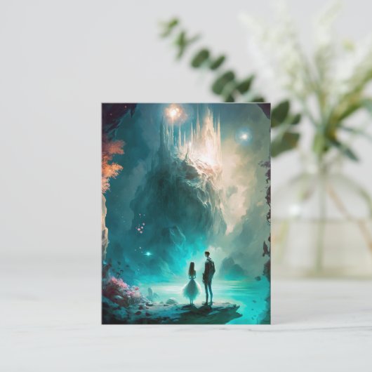 マジカルファンタジーランドスケープ絵葉書 ポストカード (スタンド正面)