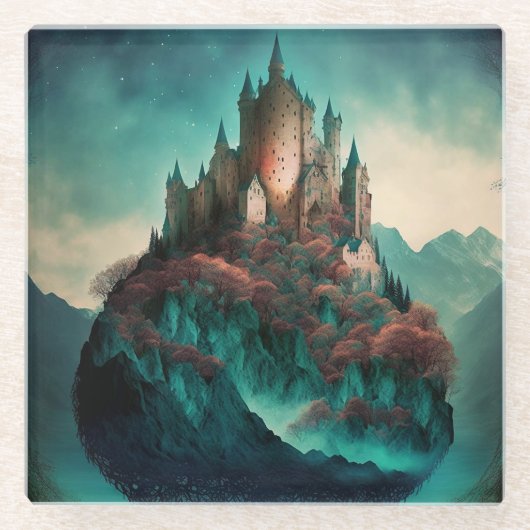 マジカルファンタジー城 ガラスコースター (正面)