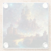 マジカルファンタジー城 ガラスコースター (裏面)