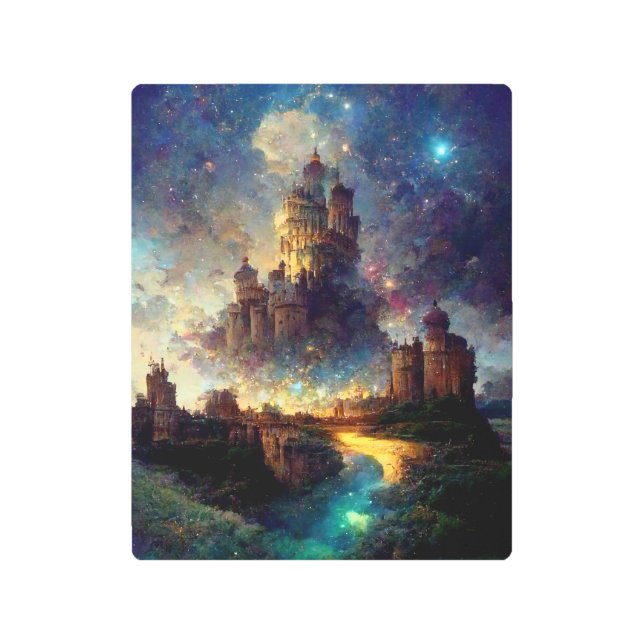 マジカルファンタジー城 メタルプリント (正面)