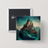 マジカルファンタジー城 缶バッジ (正面&裏面)