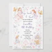 マジカルフェアリーガーデン誕生日招待状 招待状 (正面)