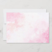 マジカルフェアリーガール1st誕生日招待状 招待状 (裏面)