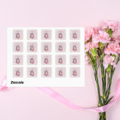 マジカルフェアリーサンキューパステルステッカー&ラベル スクエアシール