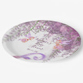 マジカルフェアリーテーマラウンド紙プレート ペーパープレート (アングル)