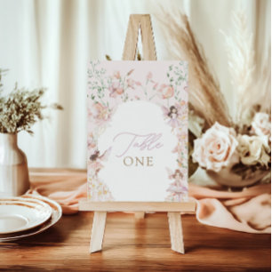 マジカルフェアリーピンクフローラガールズ誕生日 テーブルナンバー