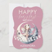 マジカルフェアリーファーストハッピーバースデー カード (正面)