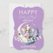 マジカルフェアリーファーストハッピーバースデー カード (正面)