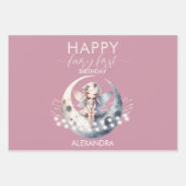 マジカルフェアリーファーストハッピーバースデー ラッピングペーパーシート (正面2)