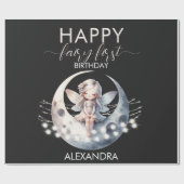 マジカルフェアリーファーストハッピーバースデー ラッピングペーパー (フラット)